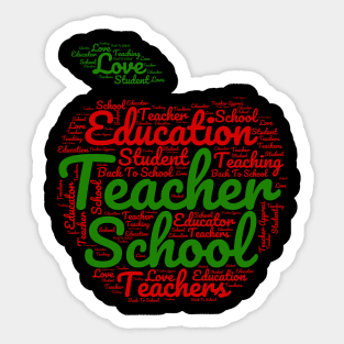 Teacher day Sticker